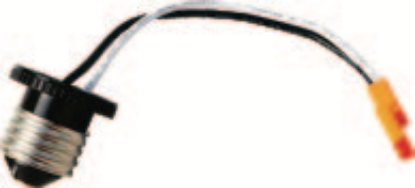 Picture of 4'' Round LED Flush Mount, 10 watts, 600 lms, 3000K, Dimmable, IC & Wet Location Rated