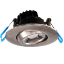 Picture of 4'' Gimbal Recessed LED, 9 watt, 3000K, 650 lms, Triac Dimmer 10-100%, 120V, Round, Brush Nickel