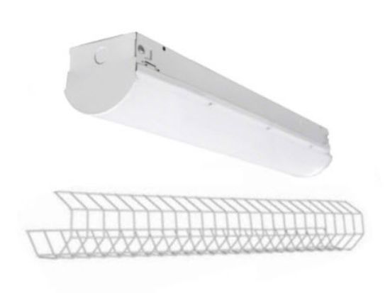 Picture of 4 FT LED Lightning Bolt Strip, 43 watts, 5000K, 4638 lms,  Dimming 0-10V, 120M
