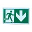 Picture of LED Edge-Lit Pictogram Sign - DOWN Arrow
