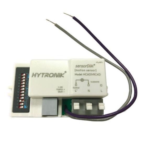Picture of Microwave Motion Sensor, 347V for Canopy Lights, Strip (SKU#100886),  LED Eco-Commercial & Industrial Strip, LED Troffer Light, Vapor Tight and Linear Highbay