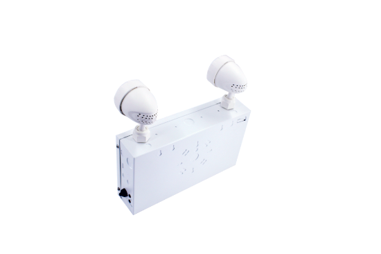 Picture of LED Emergency Lighting Power Supply, 6V, 7.0AH Lead Acid Battery with 2X2 watts LED Heads, Remote Load 10-36 watts, 120/277/347V