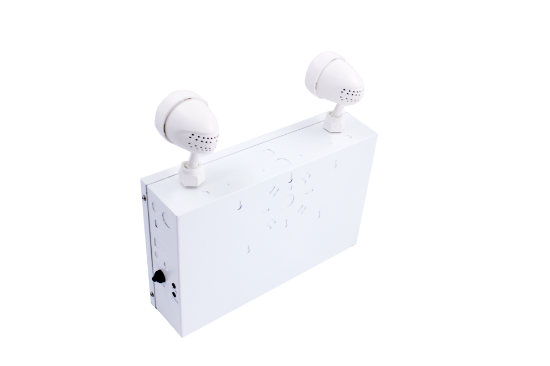 Picture of LED Emergency Lighting Power Supply, 12V, 7.0AH Lead Acid Battery with 2X2 watts LED Heads, Remote Load 22-72 watts, 120/277/347V
