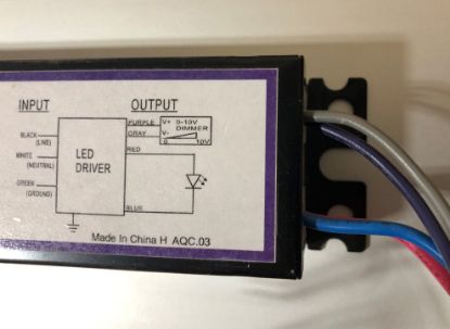 Picture of LED Driver, 100W, 85-143 V DC, External Grounded, Max. 0.7A, Dimming 0-10V,Damp Location, 120M