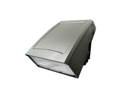 Picture of LED Wall Pack, 80 watts, built-in photocell, 5000K, 9600 lms,  IP 65 Rated, 120-347V