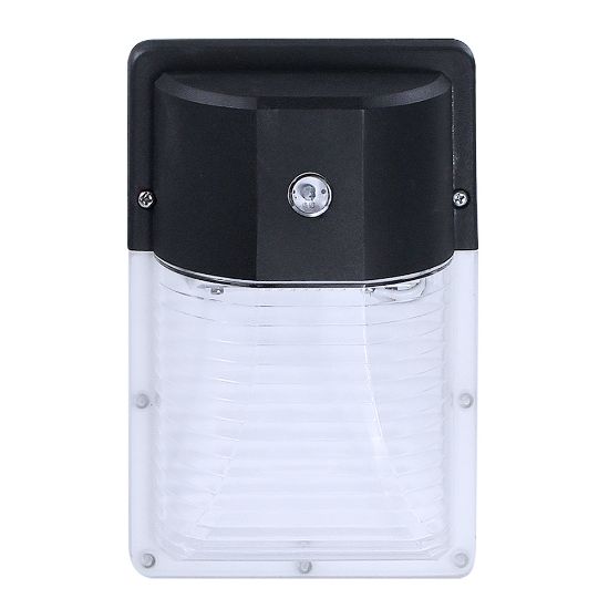 Picture of LED Mini Wall Pack, 13 watts, 5000K, 1600 lms, IP 65 Rated, 120-277V, with photo cell