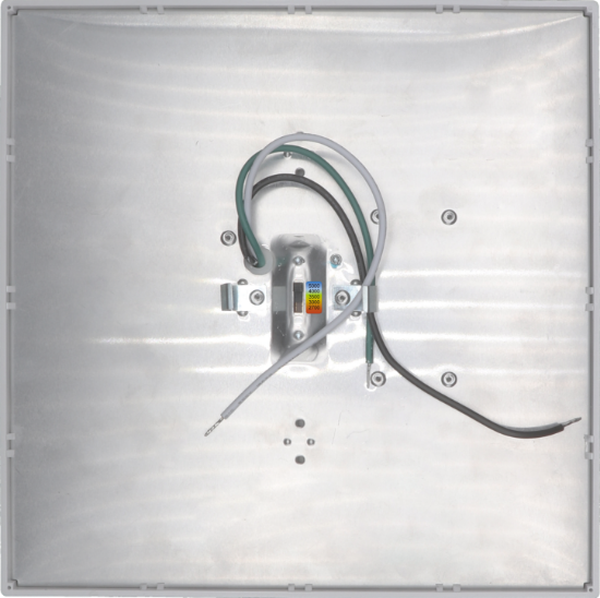 Picture of 6" LED Flush Mount, 15 watts, 900 lms, Pre-select 5 CCT, Triac Dimming, IC & Wet Location Rated, Square 