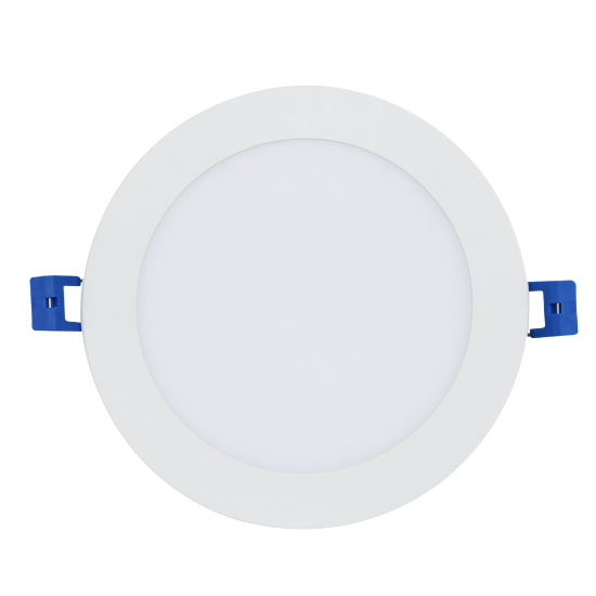Picture of 6" Slim LED Light Panel, 15watts, 1230 lms, Dimmable, Pre-select 5 CCT, 120V, ROUND, Damp Location