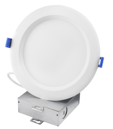 Picture of 6" LED Slim Baffle Light, 12 watts, 700 lms, Pre-select 5 CCT, Dimming 10-100%, 120V, Round