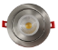 Picture of 4" LED Floating Gimbal, 9 watts, Pre-select 5 CCT, 740 lms, Dimmable 10-100%, 120V, Round, Brush Nickel