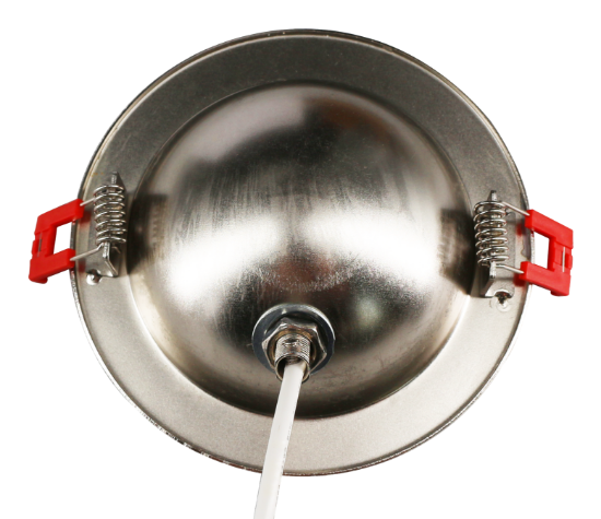 Picture of 4" LED Floating Gimbal, 9 watts, Pre-select 5 CCT, 740 lms, Dimmable 10-100%, 120V, Round, Brush Nickel