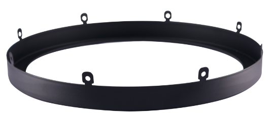 Picture of 8” Flush Mount Black Ring 