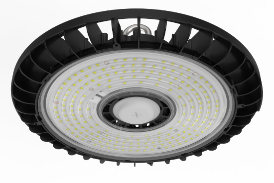 Picture of LED Highbay UFO Pro-Series, 200 watts, 5000K, 29331 lms, IP65 Rated, 10 ft Power Cord, Dimming 0-10V, 120-347V