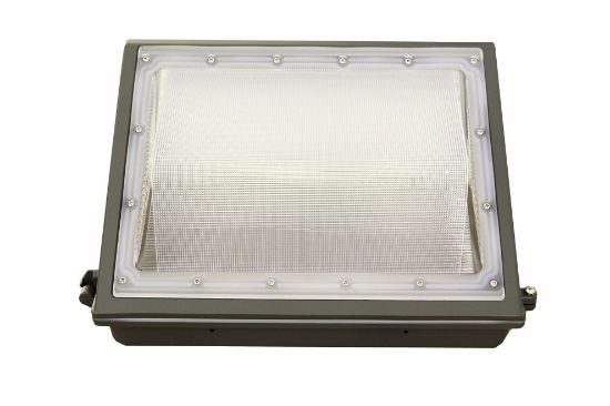Picture of LED Wall Pack, 80 watts, 5000K, 10210 lms, IP 65 Rated, 120-347V, built-in photocell
