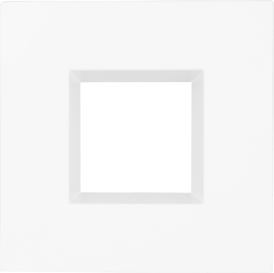 Picture of 3'' Regressed Module Downlight Trim, White, Square
