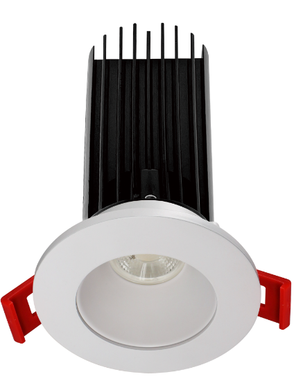 Picture of 2'' Recessed Downlight, 15 watts, 1230 lms, Pre-select 5 CCT, Triac Dimming, 120V, Round, Wet Location