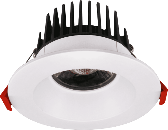 Picture of 4'' Recessed Downlight, 12 watts, 984 lms, CRI 90+, Pre-select 5 CCT, Triac Dimming, 120V, White, Round, Wet Location