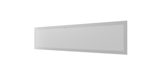 Picture of 1 x 4 LED Panel Light, Backlit, Pre-Select Wattage 25W-30W-40W, Pre-Select 3 CCT 3500K-4000K-5000K, Dimming 0-10V, 5000 lms, 120-347V, with optional PIR sensor