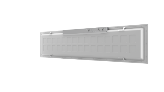 Picture of 1 x 4 LED Panel Light, Backlit, Pre-Select Wattage 25W-30W-40W, Pre-Select 3 CCT 3500K-4000K-5000K, Dimming 0-10V, 5000 lms, 120-347V, with optional PIR sensor