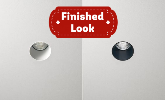 Picture of 2'' Trimless LED Downlight, 15 watts, Triac Dimming, 1000 lms, 5 CCT Switchable, 120V, Wet Location, Round, White
