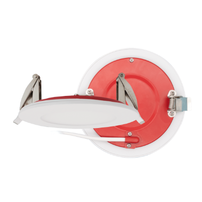 Picture of 4'' LED Fire Rated Recessed Downlight, Pot Light, 12 watts, 984lms, Pre-select 5 CCT, Triac Dimming, 120V, Round, Wet Location