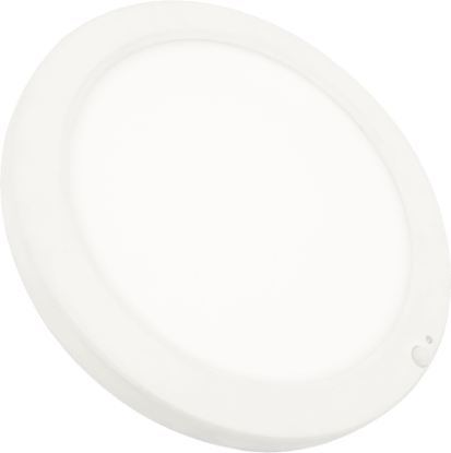 Picture of 12" LED Flush Mount with PIR Motion Sensor & Photocell, 24 watts, 1850 lms, CRI 90+, Pre-select 5 CCT, Dims to 30% by Sensor, IC & Wet Location Rated, Round, White 