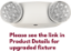 Picture of LED Emergency Light, 2X1.2 W lamps, Discharge 90 mins, Range 80m.sq., 120/277V