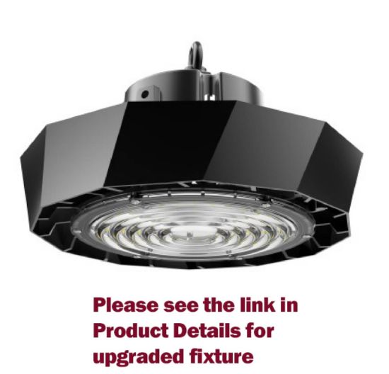Picture of LED Highbay UFO D-Series, 200 watts, 5000K, 30000 lms, Dimming 0-10V, 9ft Power Cord, 347V