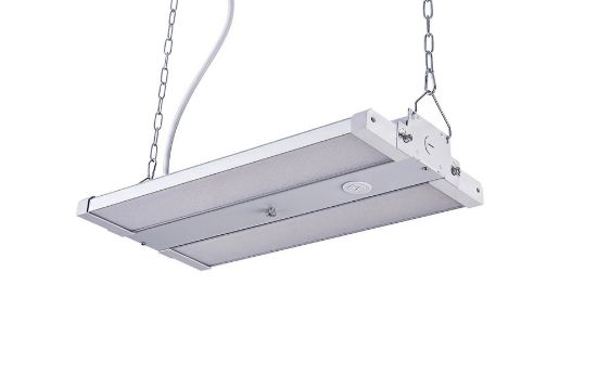 Picture of FDL LED Foldable Adjustable Beam Angle Linear Highbay, Pre-Select 3 Wattage (120-160-210W), Pre-Select 3 CCT (3500K-4000K-5000K), 18000-31500 lms, 0-10V Dimming, 120-347V