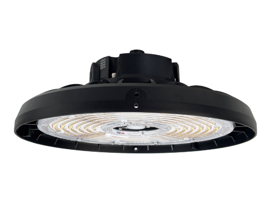 Picture of LED Highbay UFO Plus-Series, Pre-Select 3 Wattage 150-200-240W, Pre-Select 3 CCT 3K-4K-5K, 36000lm, IP65 Rated, 9 ft Power Cord, 120-347V