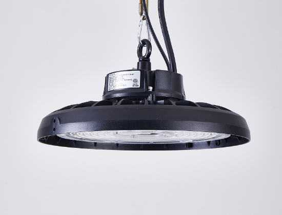 Picture of LED Highbay UFO Plus-Series, Pre-Select 3 Wattage 100-120-150W, Pre-Select 3 CCT 3K-4K-5K, 22500lm, IP65 Rated, 9 ft Power Cord, 120-347V